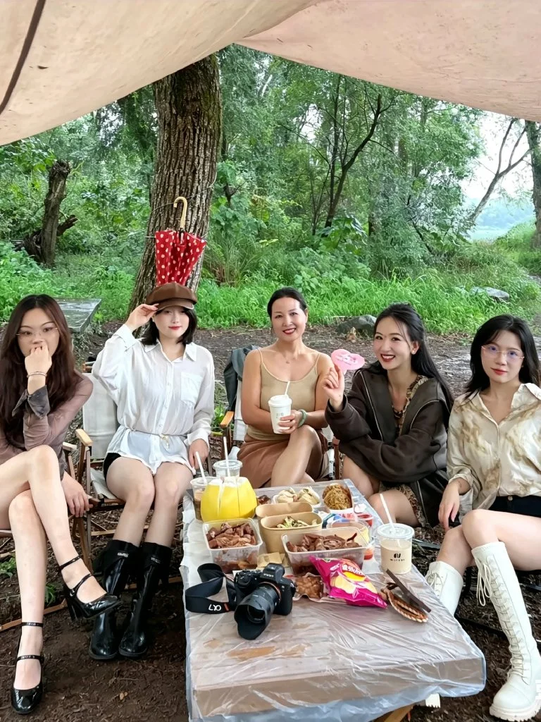 露营:妈妈和熟女阿姨们 封面